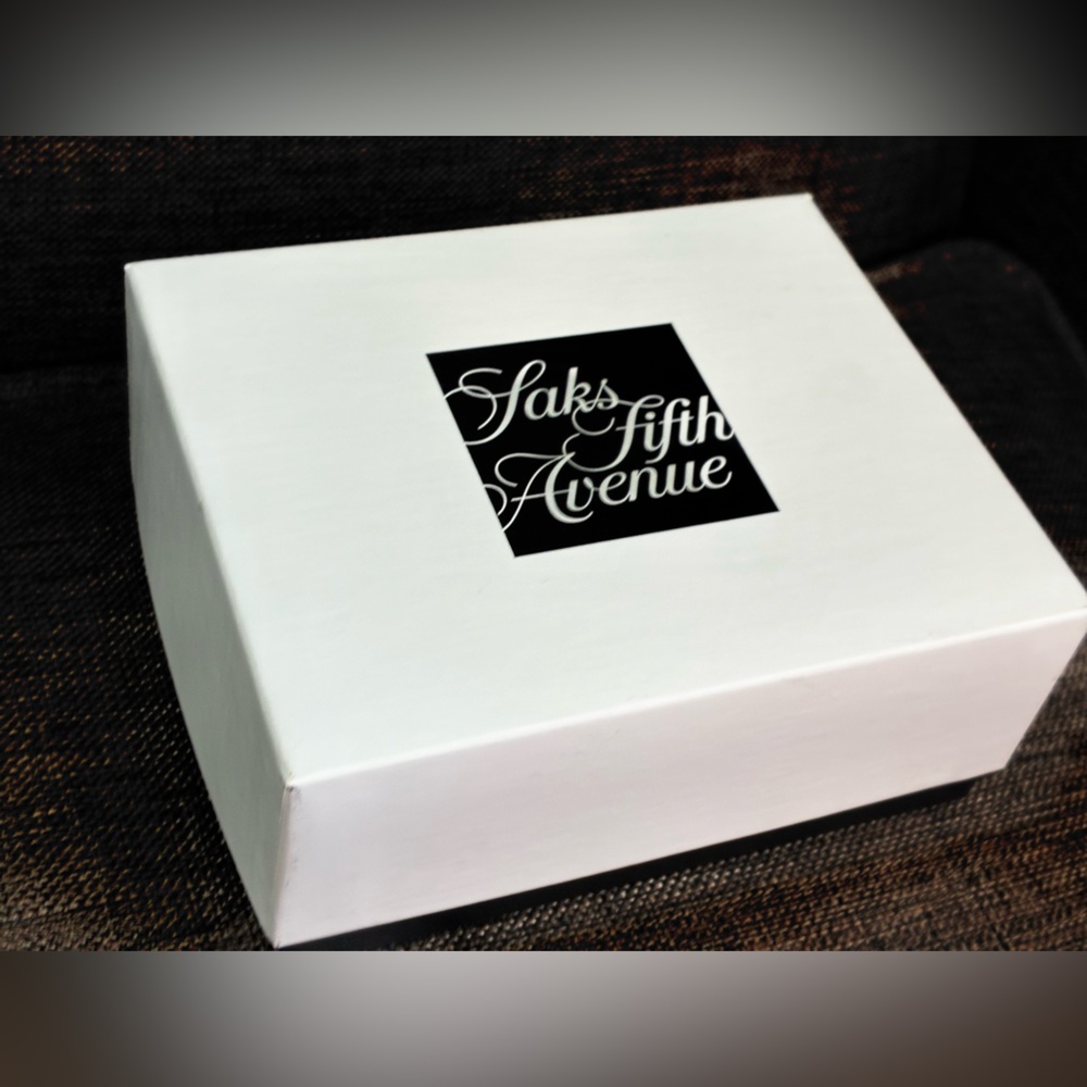 Ideal for Gifting!Saks Fifth Avenue Signature Classic White Box